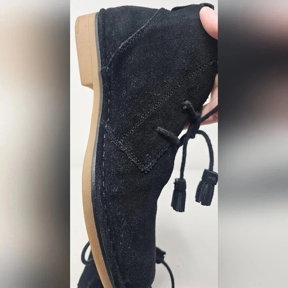 Tommy Bahama Women's Evert Black Suede Lace Up Bootie Sz 9 - Picture 9 of 13